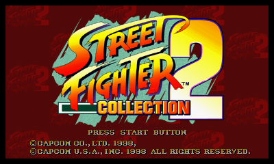 Street Fighter Collection 2 Title Screen